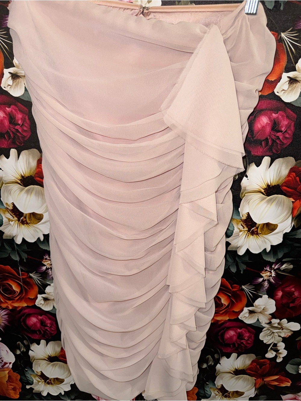 Express Strapless Ruched Cocktail Dress in Light Pink, Size 10, NWT - Picture 13 of 15